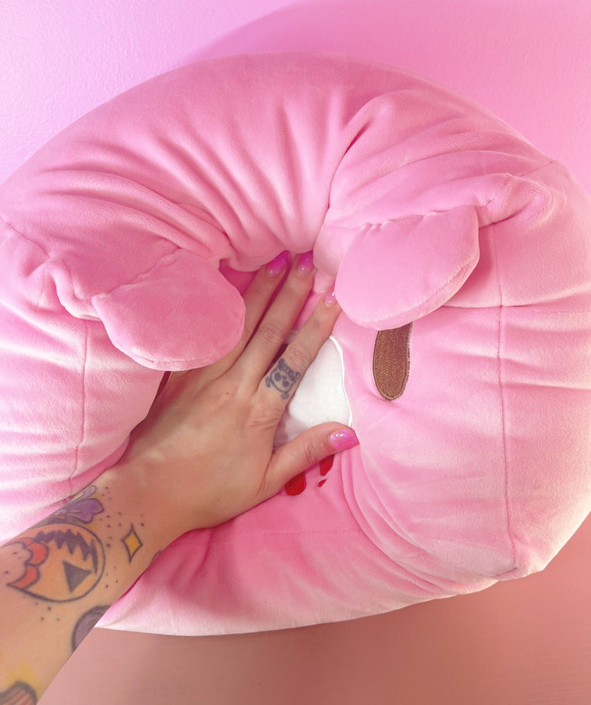 Gloomy Bear Mochi Cube Plush Pillow [PINK] (ONLINE ORDER ONLY)