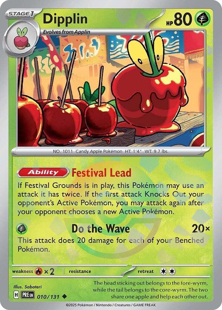Dipplin (010/131) (Poke Ball Pattern) [Scarlet & Violet: Prismatic Evolutions] (Online Only)