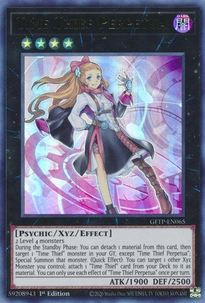 Time Thief Perpetua [GFTP-EN065] Ultra Rare (ONLINE ORDER ONLY)