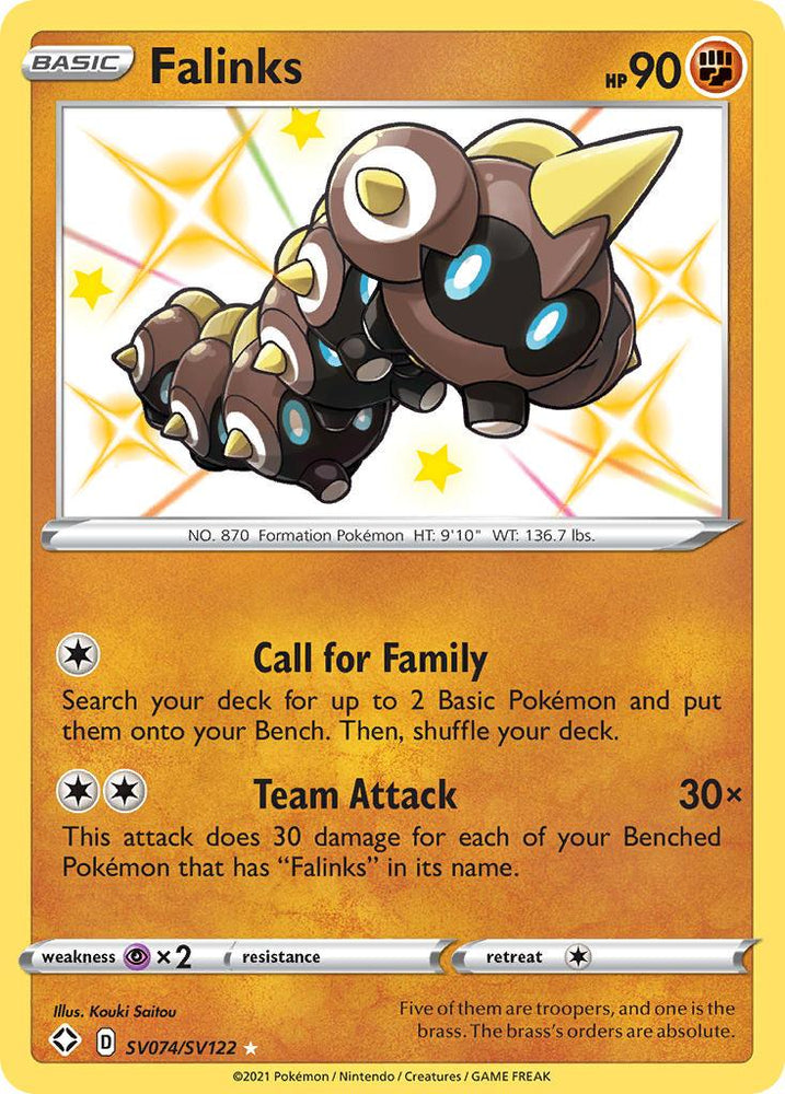Falinks (SV074/SV122) [Sword & Shield: Shining Fates] (Online Only)