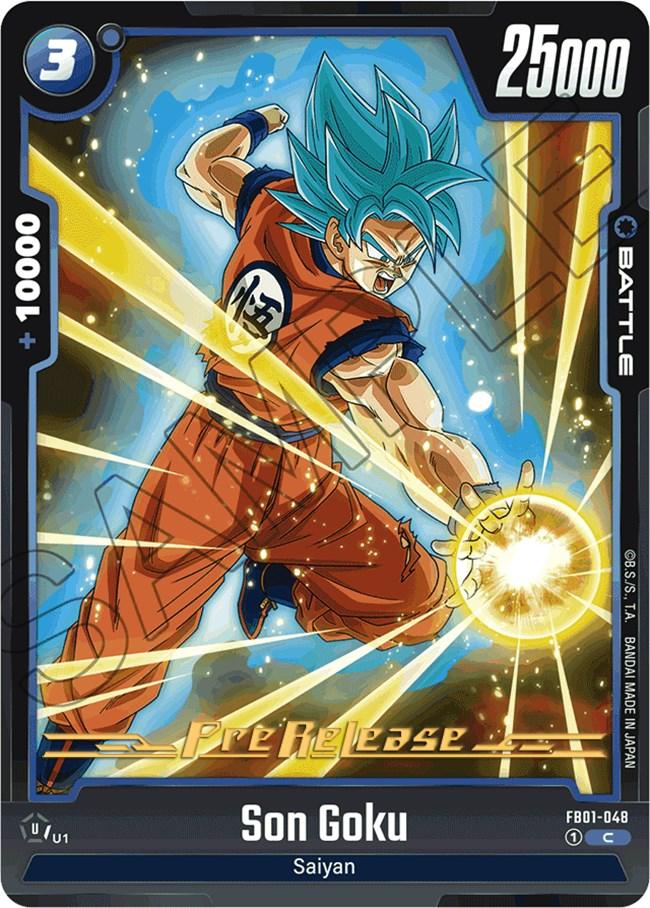 Son Goku (FB01-048) [Awakened Pulse Pre-Release Cards] (ONLINE ORDER ONLY)