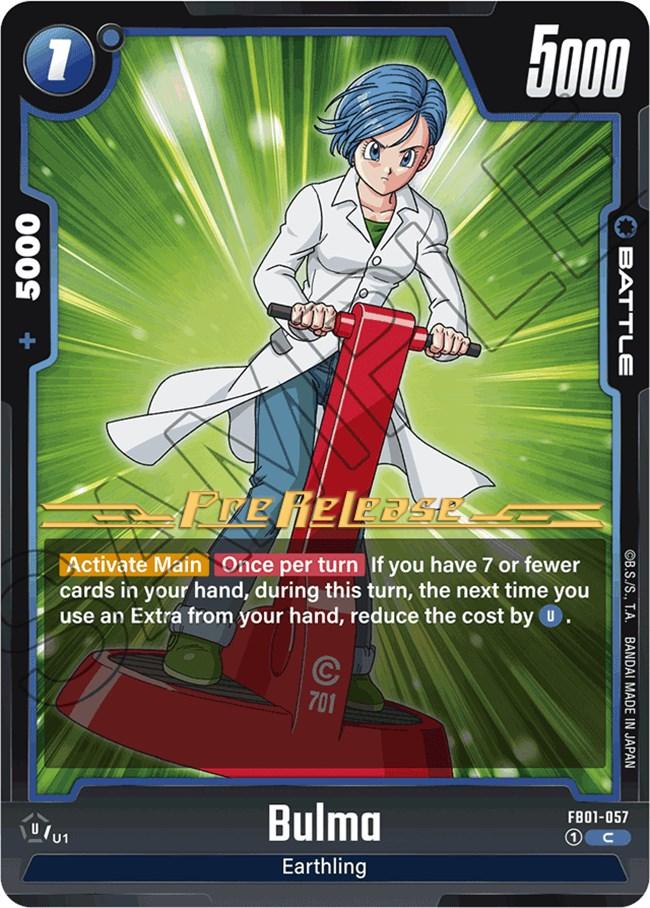 Bulma [Awakened Pulse Pre-Release Cards] (ONLINE ORDER ONLY)