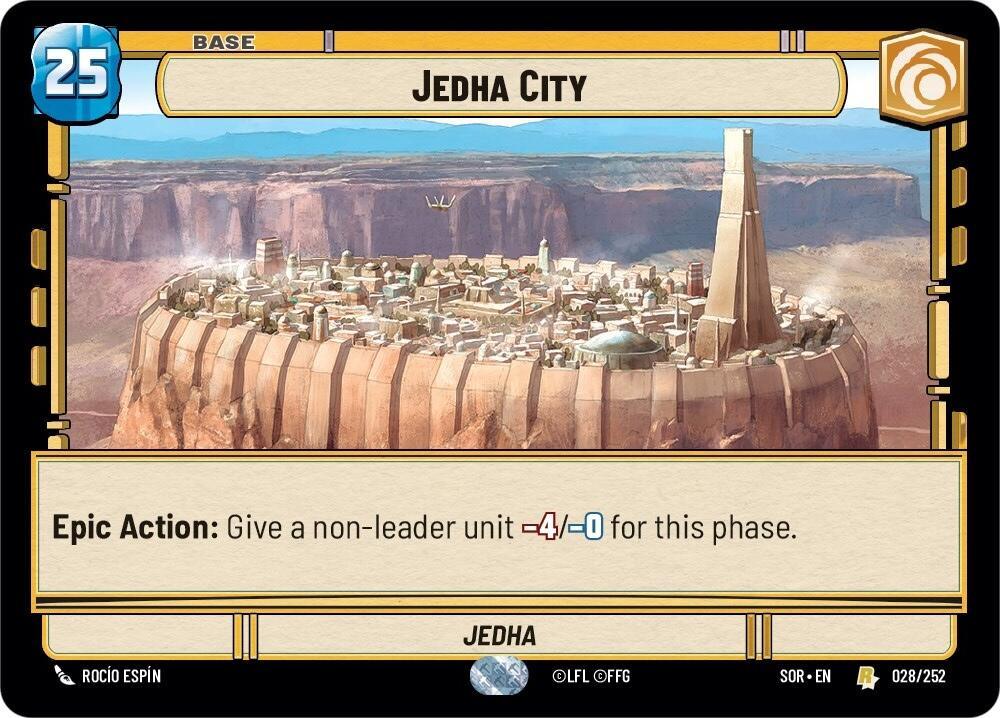 Jedha City (028/252) [Spark of Rebellion] (ONLINE ORDER ONLY)
