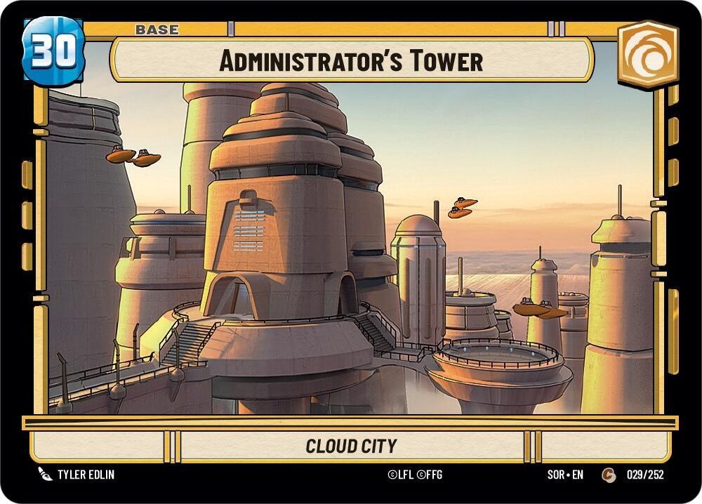 Administrator's Tower (029/252) [Spark of Rebellion] (ONLINE ORDER ONLY)