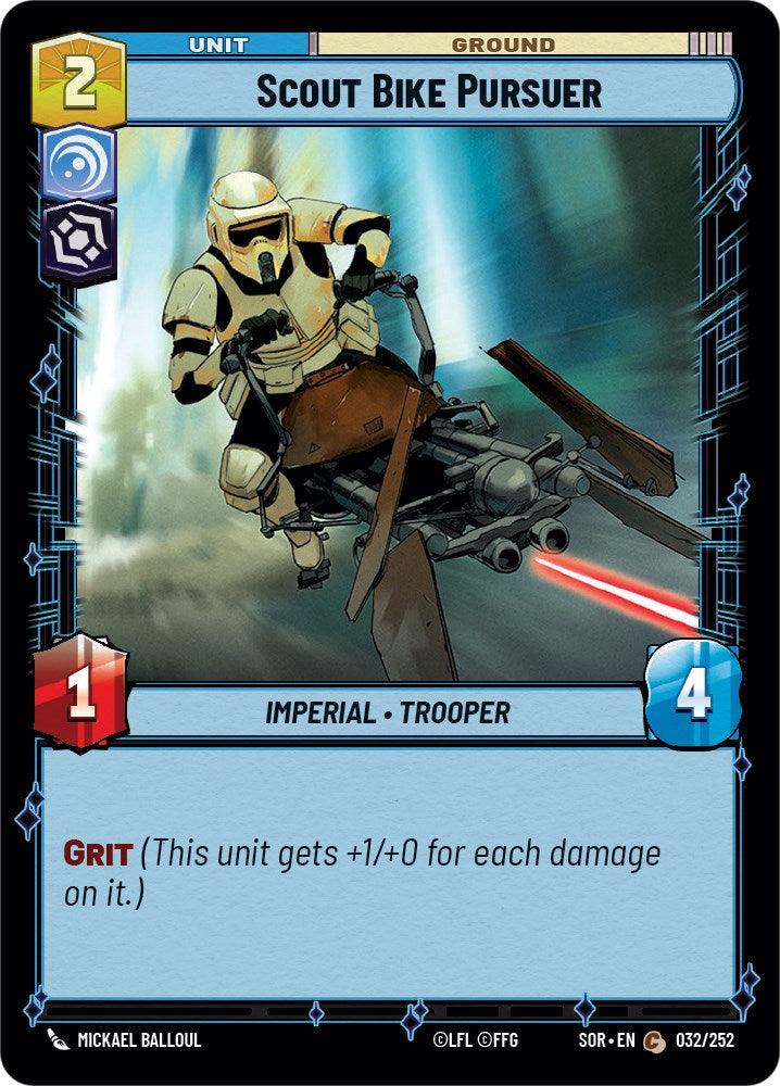 Scout Bike Pursuer (032/252) [Spark of Rebellion] (ONLINE ORDER ONLY)