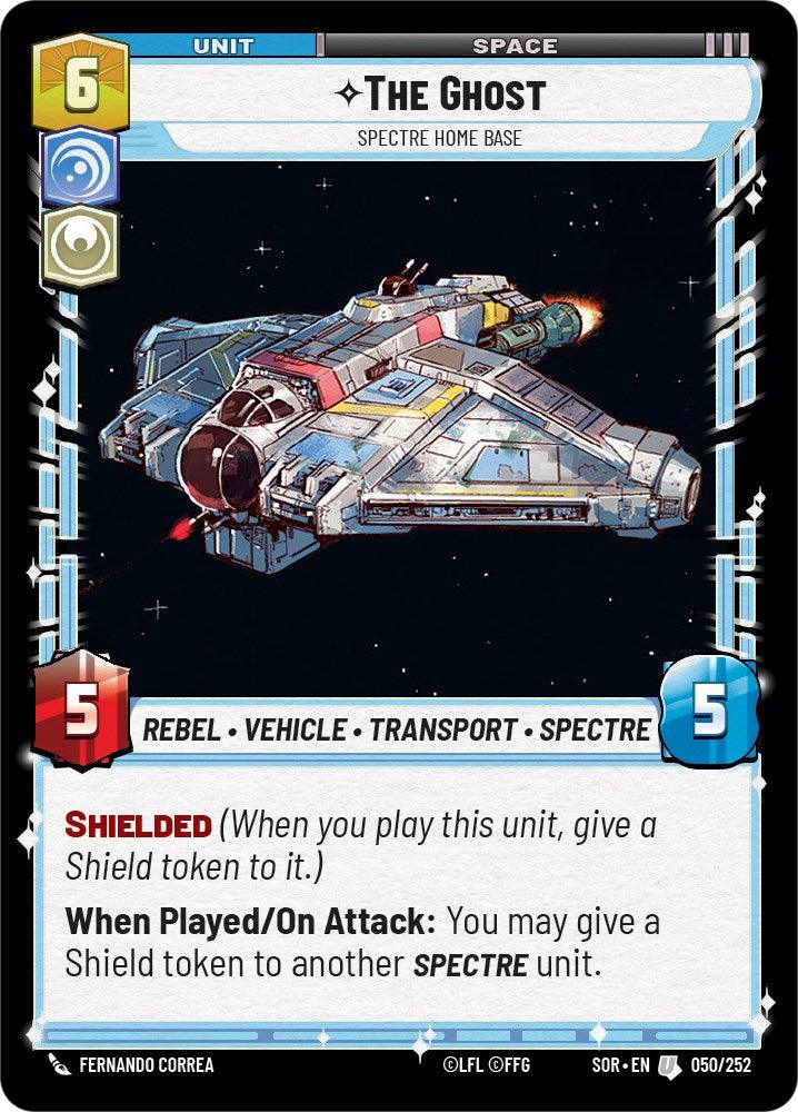The Ghost - Spectre Home Base (050/252) [Spark of Rebellion] (ONLINE ORDER ONLY)