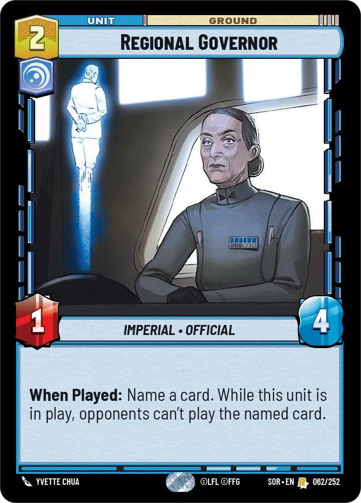Regional Governor (062/252) [Spark of Rebellion] (ONLINE ORDER ONLY)