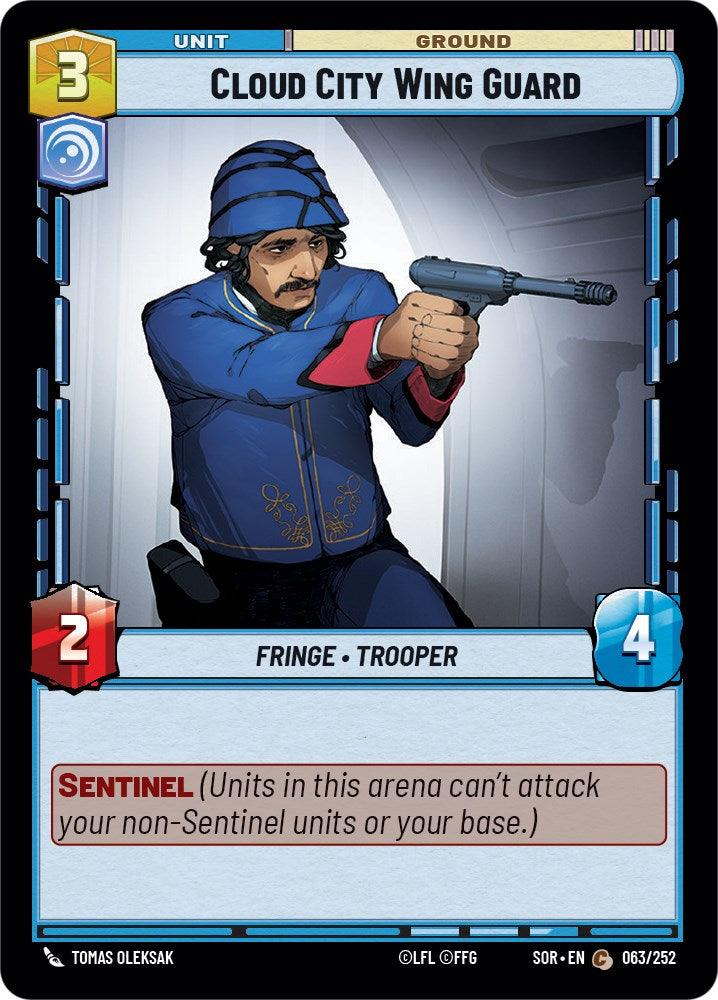 Cloud City Wing Guard (063/252) [Spark of Rebellion] (ONLINE ORDER ONLY)