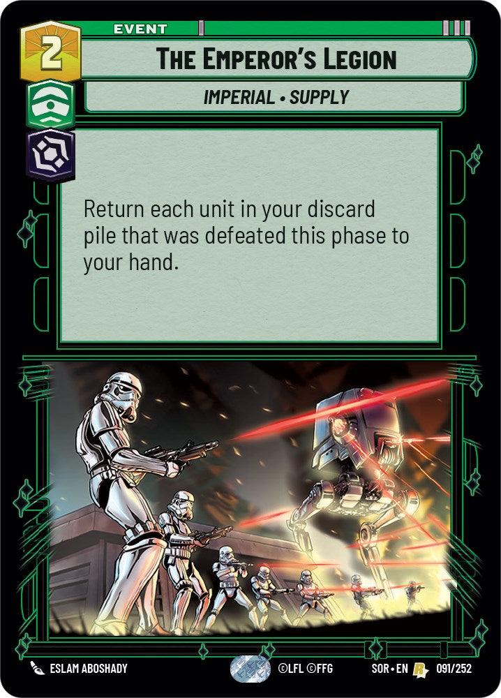 The Emperor's Legion (091/252) [Spark of Rebellion] (ONLINE ORDER ONLY)