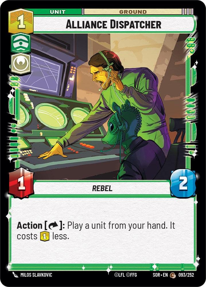 Alliance Dispatcher (093/252) [Spark of Rebellion] (ONLINE ORDER ONLY)