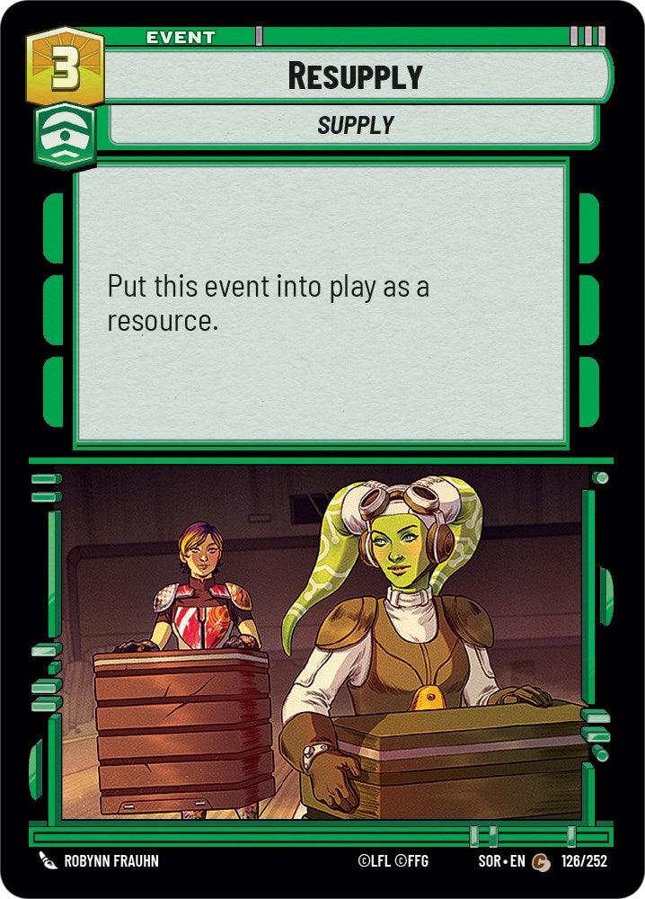Resupply (126/252) [Spark of Rebellion] (ONLINE ORDER ONLY)