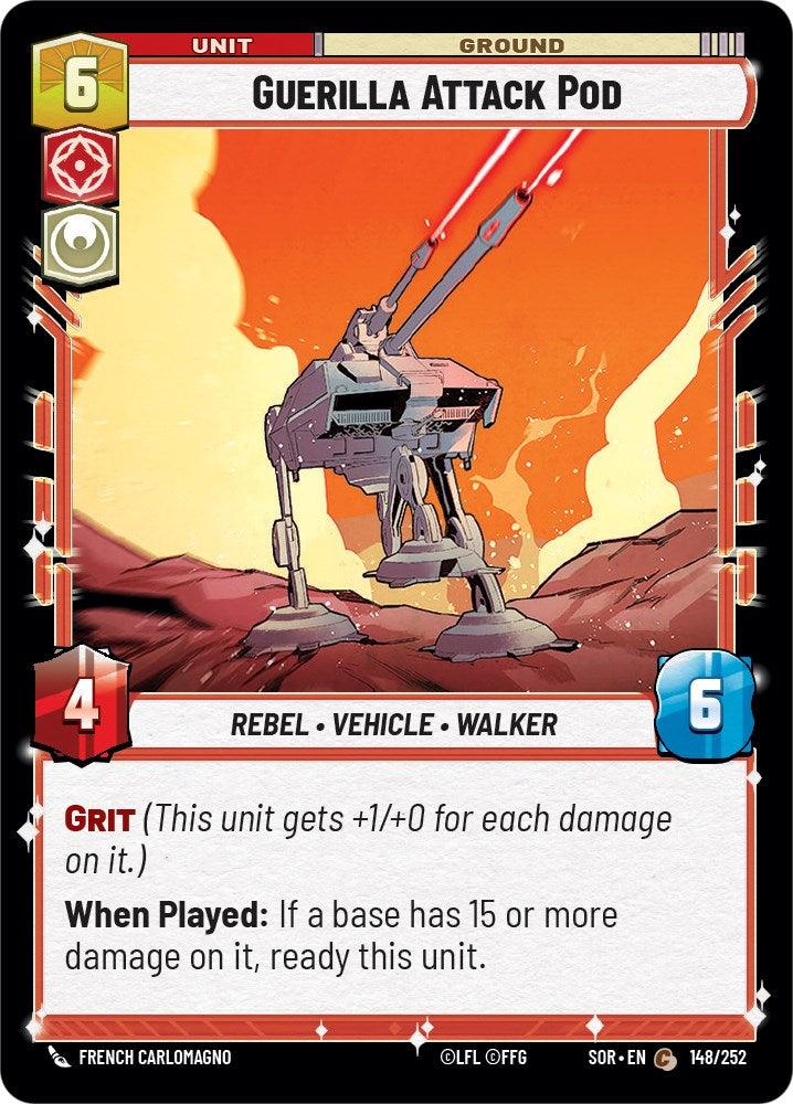 Guerilla Attack Pod (148/252) [Spark of Rebellion] (ONLINE ORDER ONLY)
