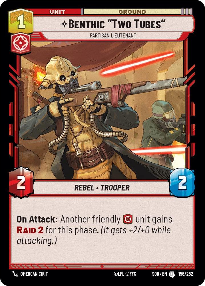 Benthic AuTwo TubesAu - Partisan Lieutenant (156/252) [Spark of Rebellion] (ONLINE ORDER ONLY)