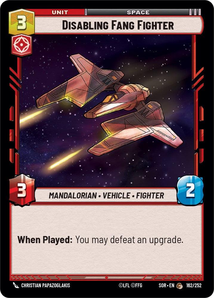 Disabling Fang Fighter (162/252) [Spark of Rebellion] (ONLINE ORDER ONLY)