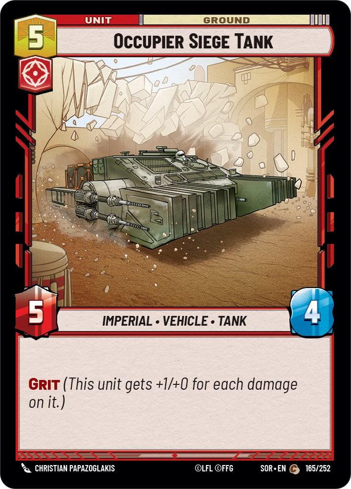 Occupier Siege Tank (165/252) [Spark of Rebellion] (ONLINE ORDER ONLY)