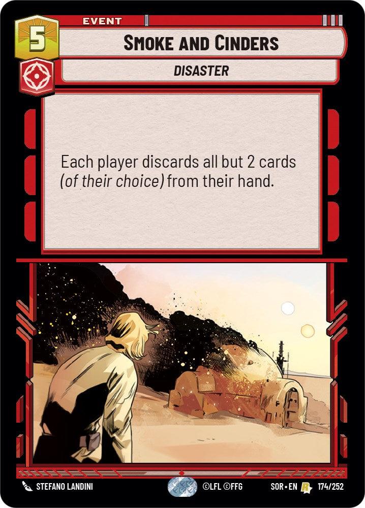 Smoke and Cinders (174/252) [Spark of Rebellion] (ONLINE ORDER ONLY)