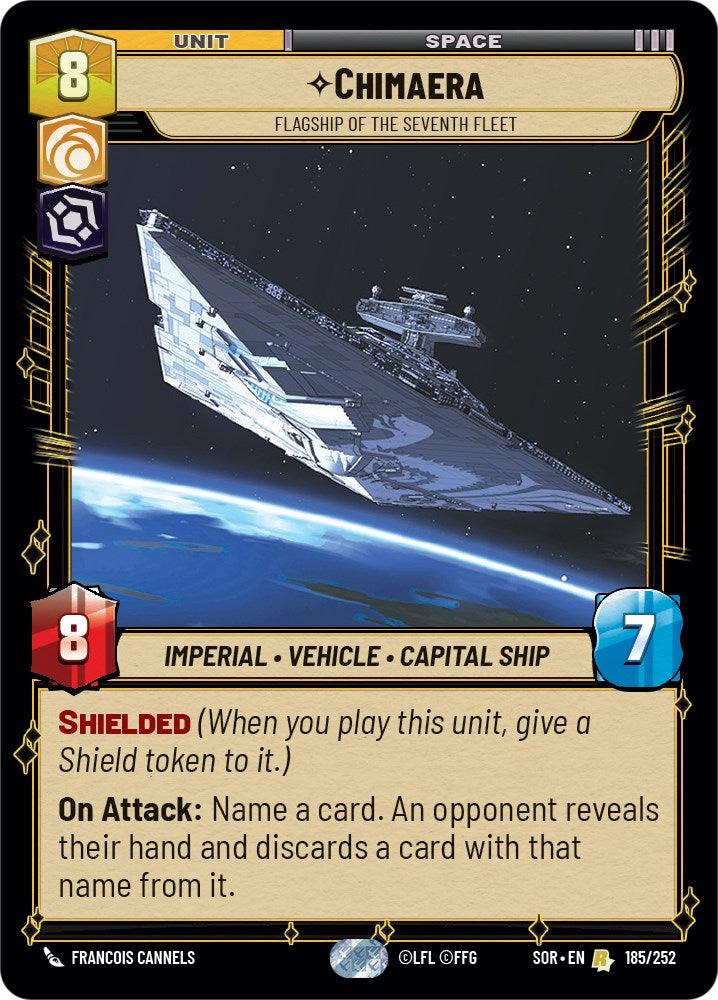 Chimaera - Flagship of the Seventh Fleet (185/252) [Spark of Rebellion] (ONLINE ORDER ONLY)