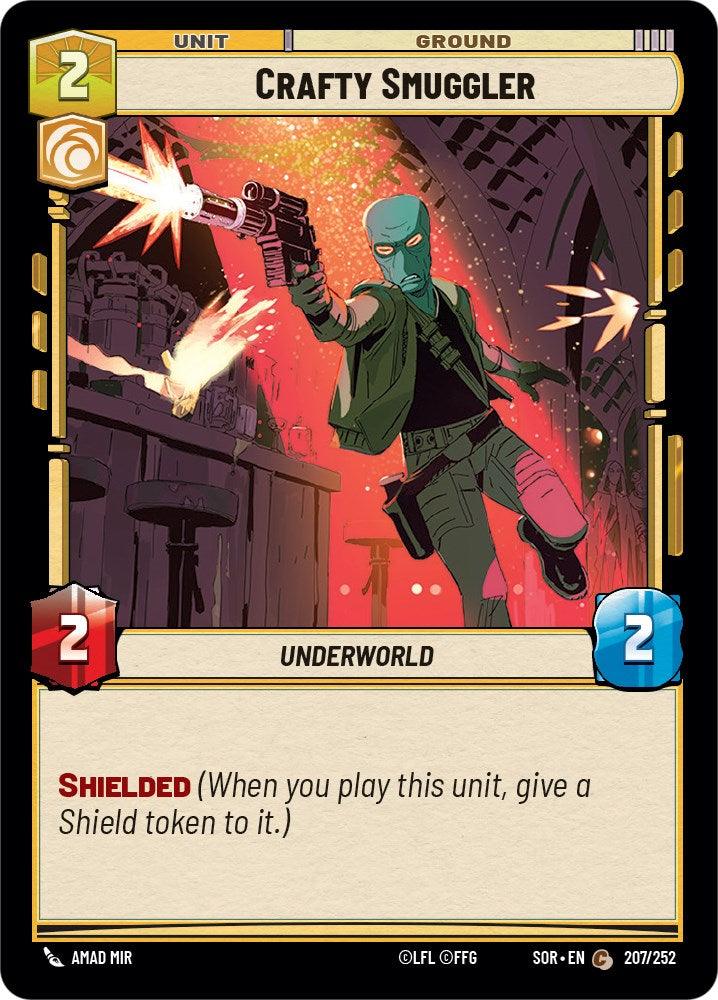 Crafty Smuggler (207/252) [Spark of Rebellion] (ONLINE ORDER ONLY)