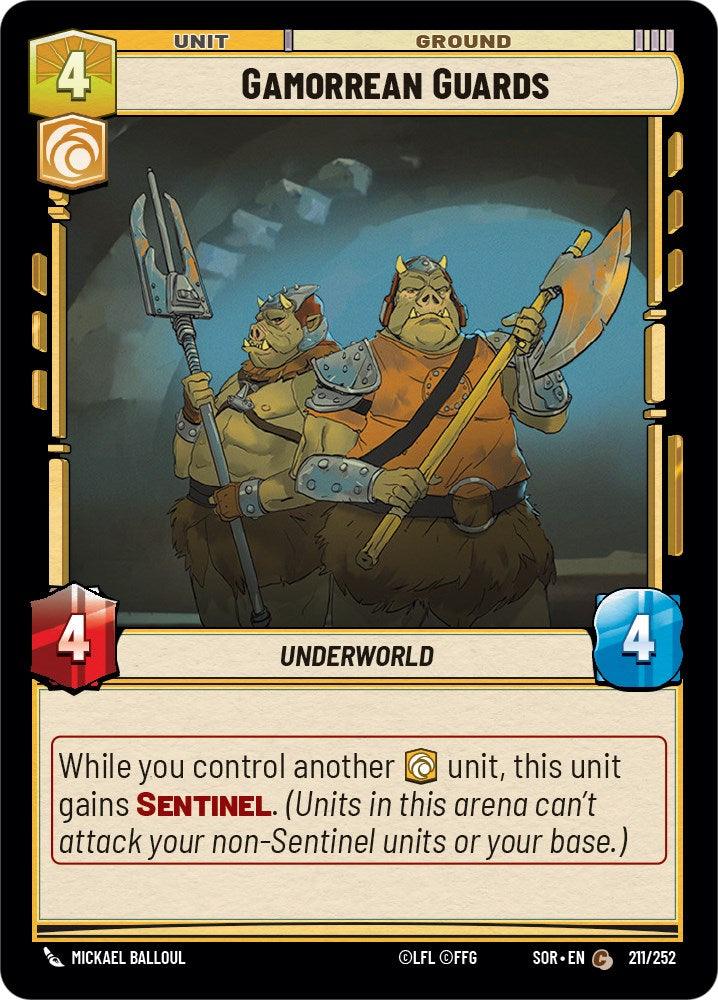 Gamorrean Guards (211/252) [Spark of Rebellion] (ONLINE ORDER ONLY)