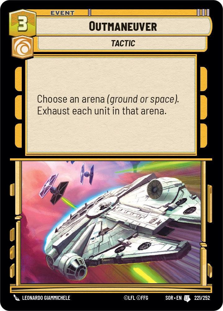 Outmaneuver (221/252) [Spark of Rebellion] (ONLINE ORDER ONLY)
