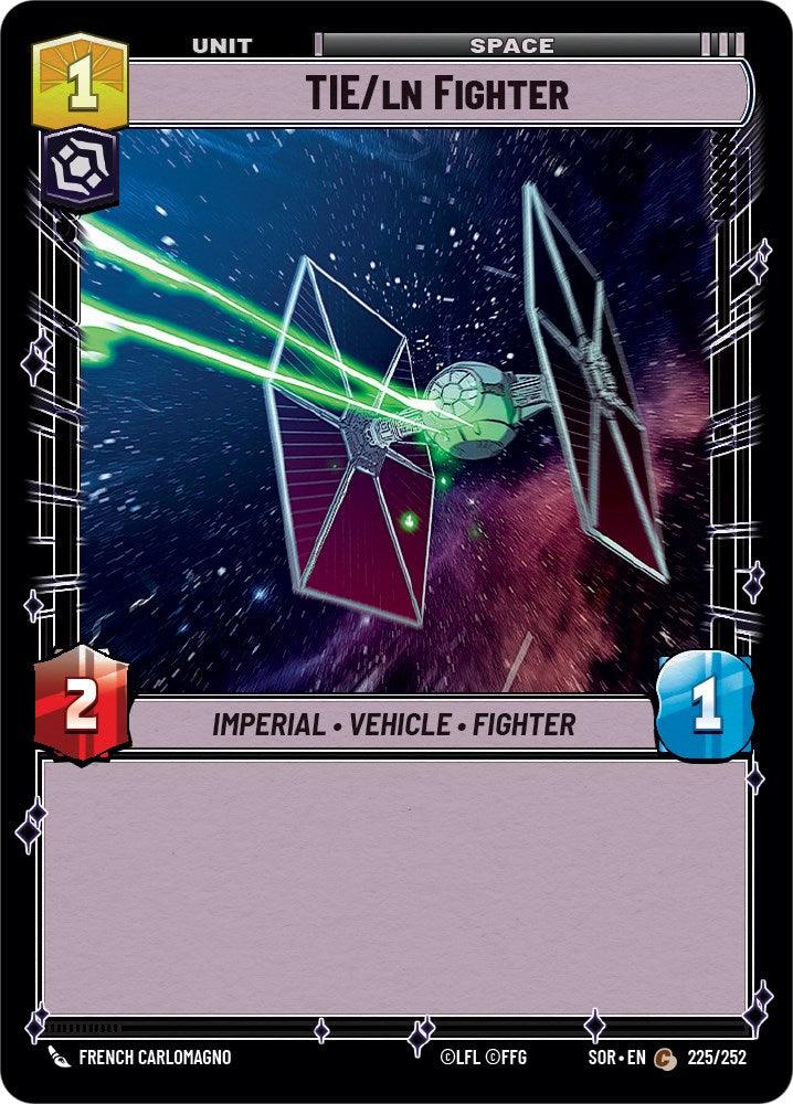 TIE/ln Fighter (225/252) [Spark of Rebellion] (ONLINE ORDER ONLY)