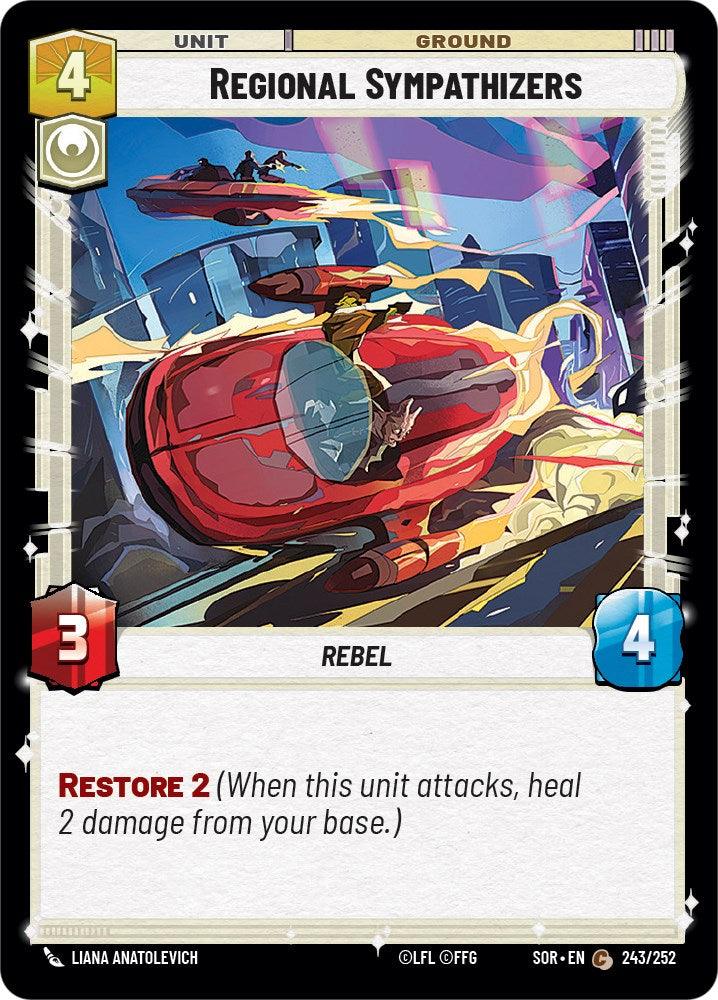 Regional Sympathizers (243/252) [Spark of Rebellion] (ONLINE ORDER ONLY)