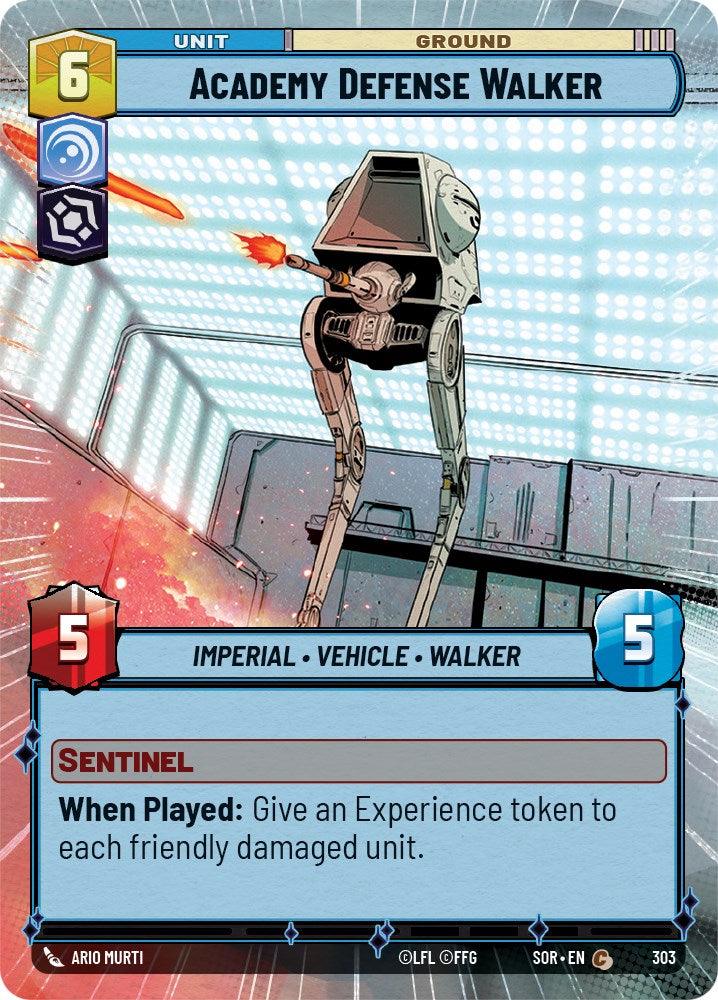 Academy Defense Walker (Hyperspace) (303) [Spark of Rebellion] (ONLINE ORDER ONLY)