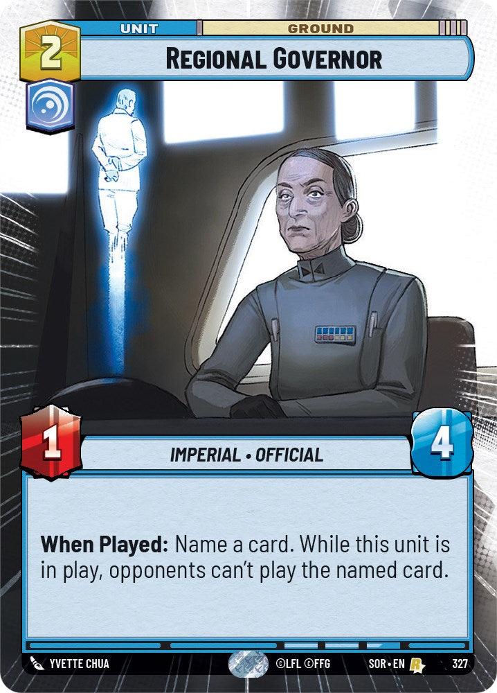Regional Governor (Hyperspace) (327) [Spark of Rebellion] (ONLINE ORDER ONLY)