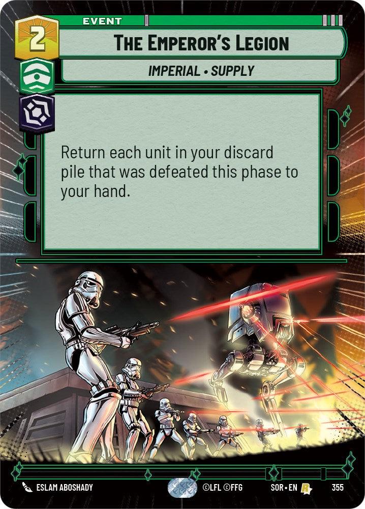 The Emperor's Legion (Hyperspace) (355) [Spark of Rebellion] (ONLINE ORDER ONLY)