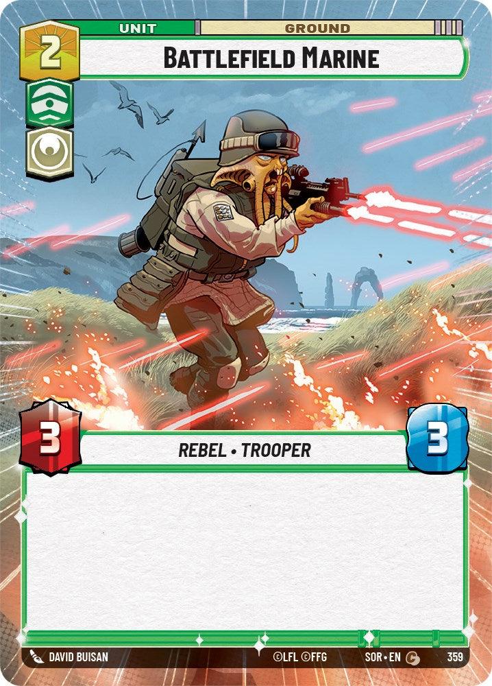 Battlefield Marine (Hyperspace) (359) [Spark of Rebellion] (ONLINE ORDER ONLY)
