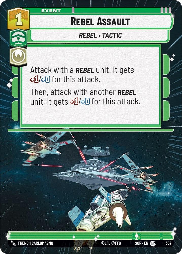 Rebel Assault (Hyperspace) (367) [Spark of Rebellion] (ONLINE ORDER ONLY)