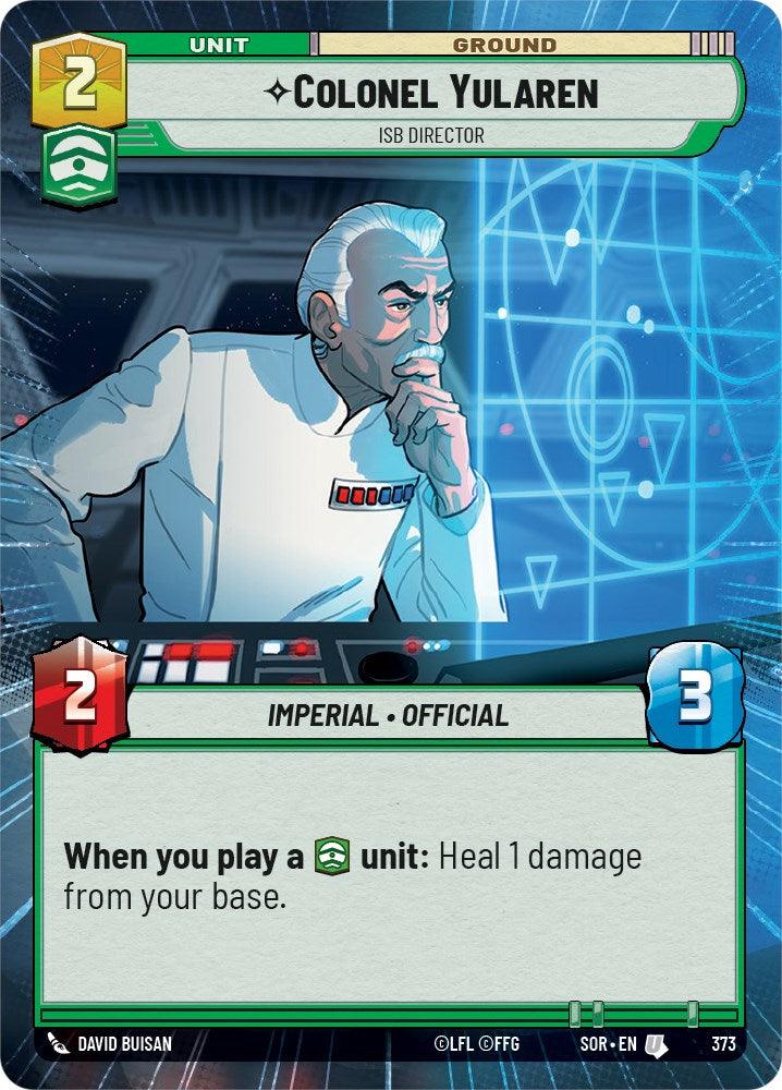 Colonel Yularen - ISB Director (Hyperspace) (373) [Spark of Rebellion] (ONLINE ORDER ONLY)