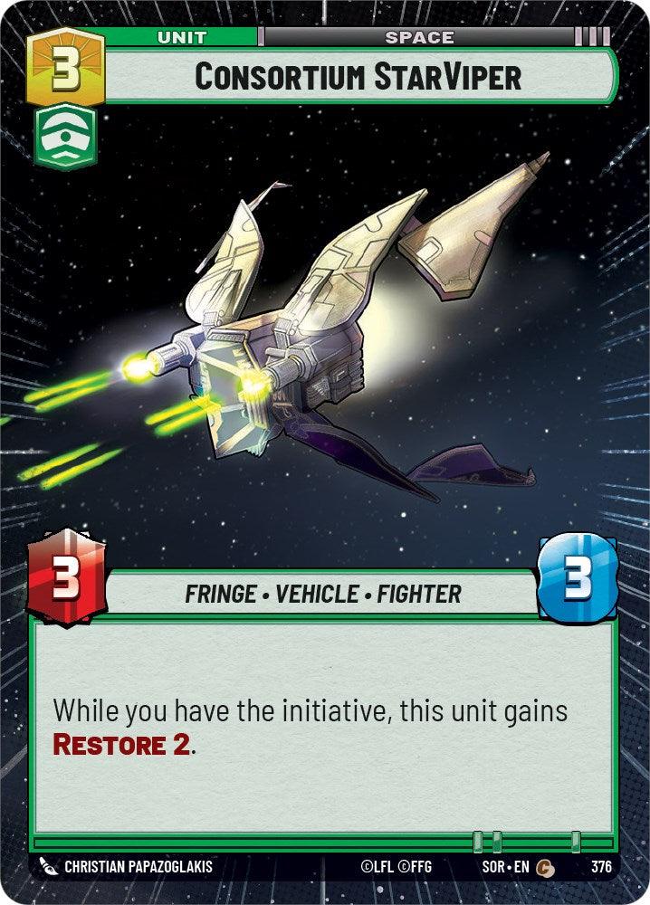 Consortium StarViper (Hyperspace) (376) [Spark of Rebellion] (ONLINE ORDER ONLY)