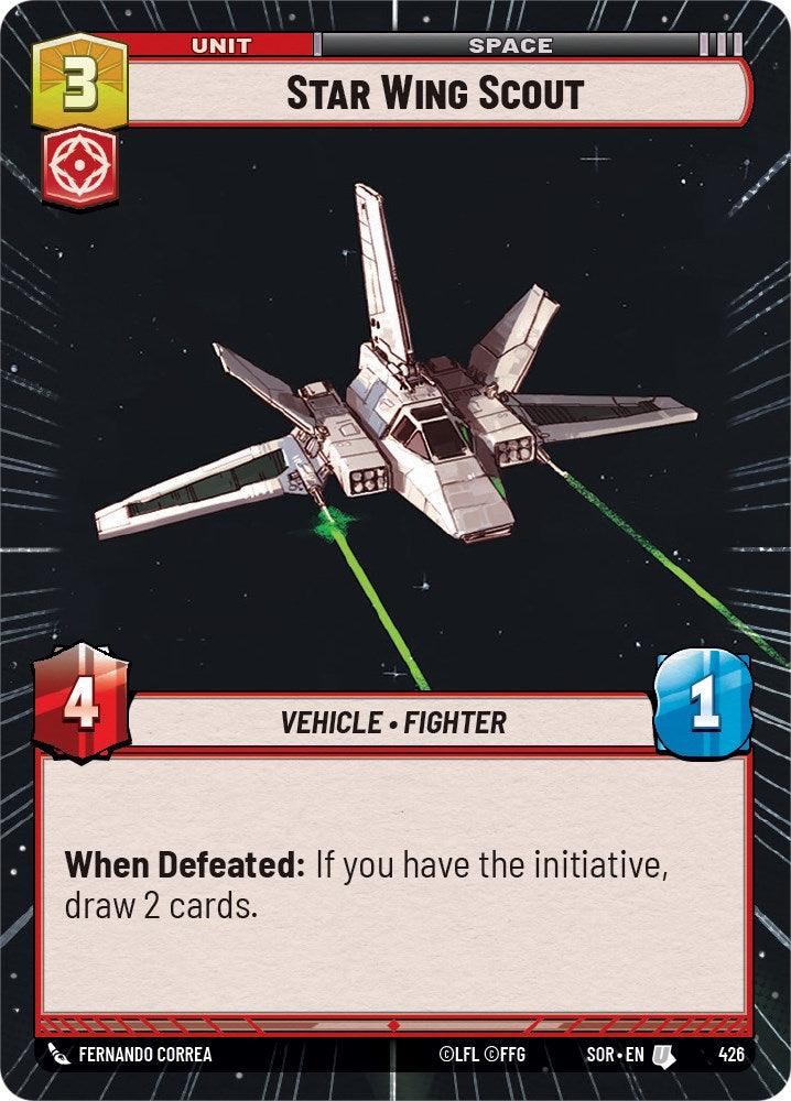 Star Wing Scout (Hyperspace) (426) [Spark of Rebellion] (ONLINE ORDER ONLY)