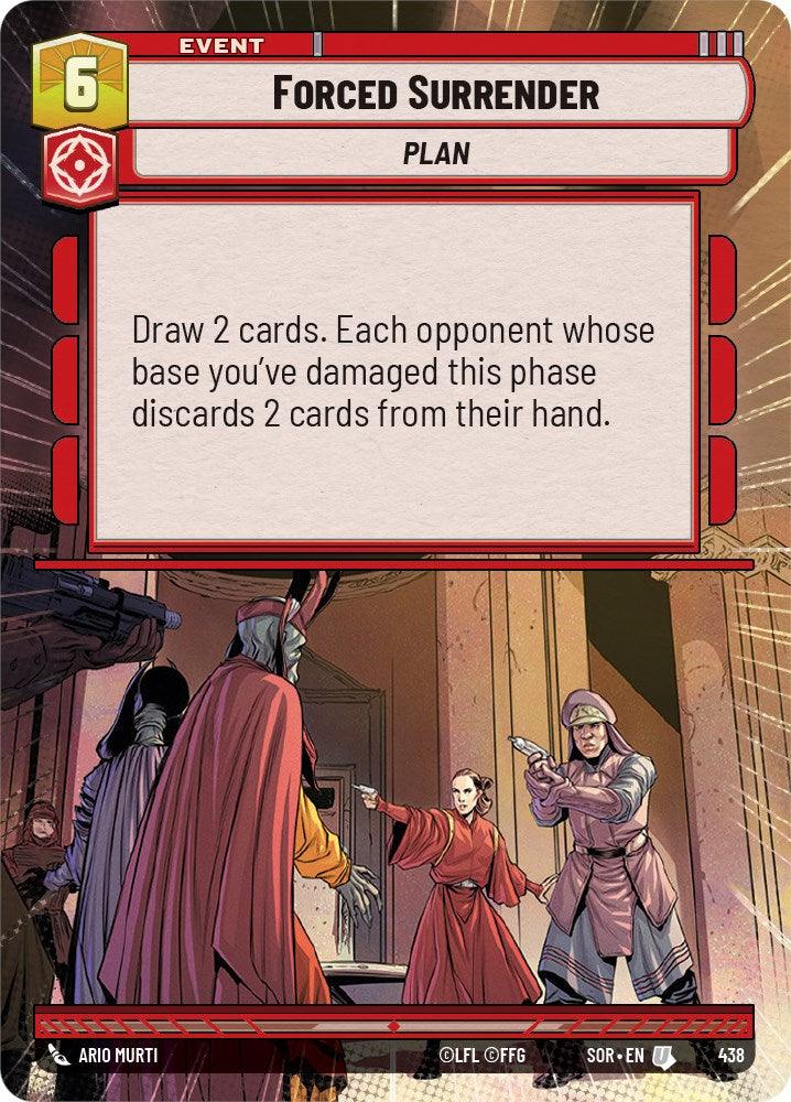 Forced Surrender (Hyperspace) (438) [Spark of Rebellion] (ONLINE ORDER ONLY)