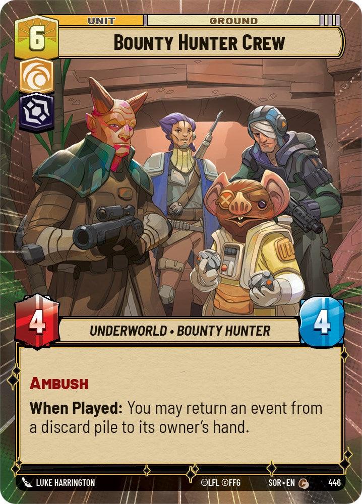 Bounty Hunter Crew (Hyperspace) (446) [Spark of Rebellion] (ONLINE ORDER ONLY)