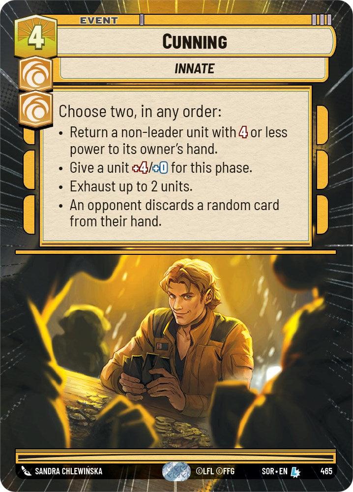 Cunning (Hyperspace) (465) [Spark of Rebellion] (ONLINE ORDER ONLY)