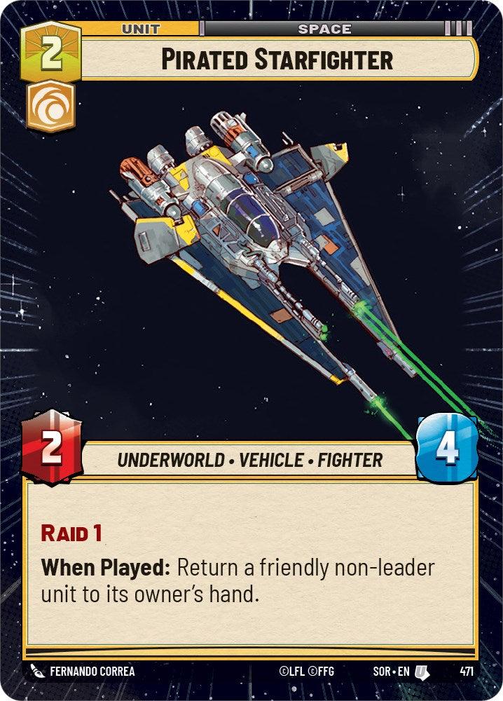 Pirated Starfighter (Hyperspace) (471) [Spark of Rebellion] (ONLINE ORDER ONLY)