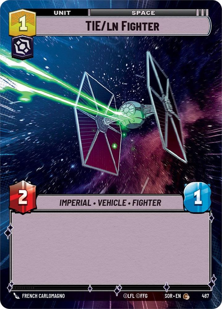 TIE/ln Fighter (Hyperspace) (487) [Spark of Rebellion] (ONLINE ORDER ONLY)