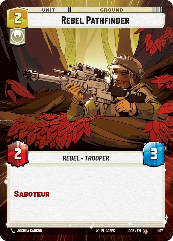 Rebel Pathfinder (Hyperspace) (497) [Spark of Rebellion] (ONLINE ORDER ONLY)