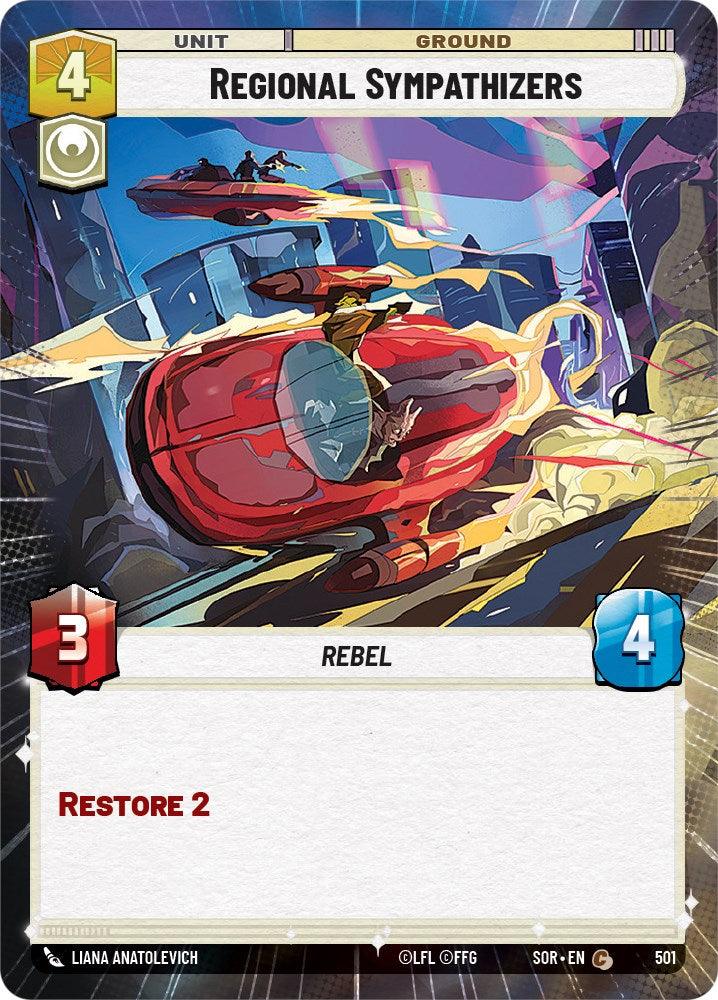 Regional Sympathizers (Hyperspace) (501) [Spark of Rebellion] (ONLINE ORDER ONLY)