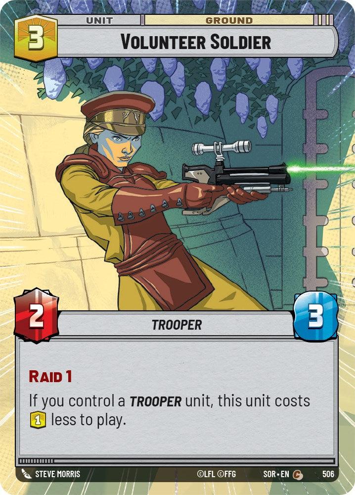 Volunteer Soldier (Hyperspace) (506) [Spark of Rebellion] (ONLINE ORDER ONLY)
