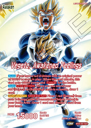 Vegeta // Vegeta, Awakened Feelings (SLR) (BT24-001) [Beyond Generations] (ONLINE ORDER ONLY)