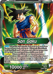 Son Goku // SS Son Goku, Beginning of a Legend (SLR) (BT24-055) [Beyond Generations] (ONLINE ORDER ONLY)