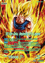 Son Goku // SS Son Goku, Beginning of a Legend (SLR) (BT24-055) [Beyond Generations] (ONLINE ORDER ONLY)