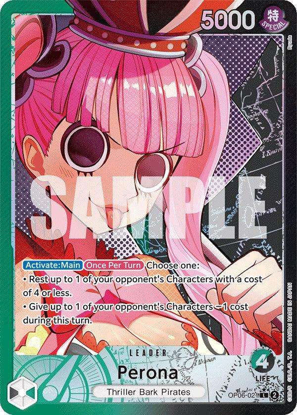 Perona (Alternate Art) [Wings of the Captain] (ONLINE ORDER ONLY)