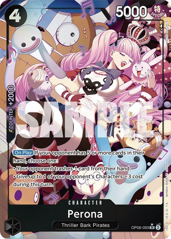 Perona (Alternate Art) [Wings of the Captain] (ONLINE ORDER ONLY)