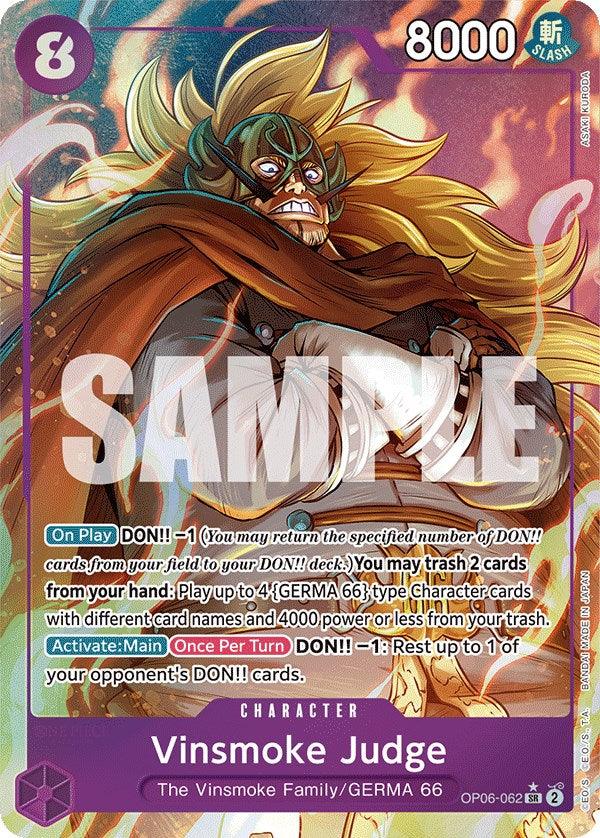 Vinsmoke Judge (Alternate Art) [Wings of the Captain] (ONLINE ORDER ONLY)