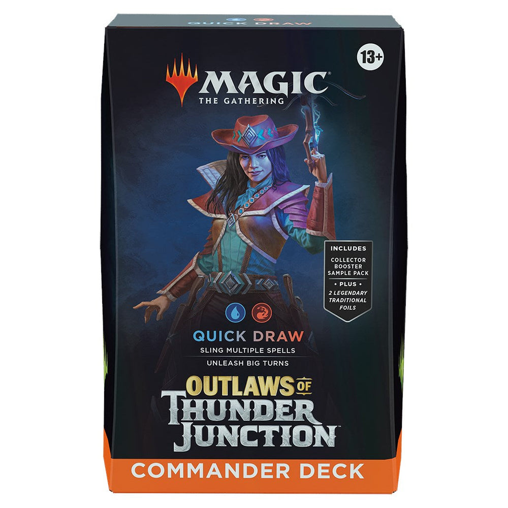 Outlaws of Thunder Junction Commander Deck - Quick Draw [OTC] (ONLINE ORDER ONLY)