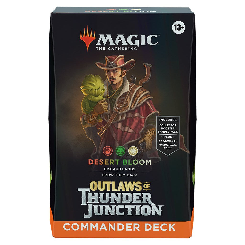 Outlaws of Thunder Junction Commander Deck - Desert Bloom [OTC] (ONLINE ORDER ONLY)